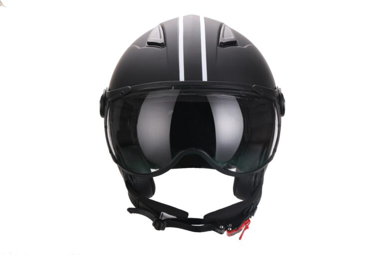 HELM VITO JET MODA MAT ZWART NOTTE
