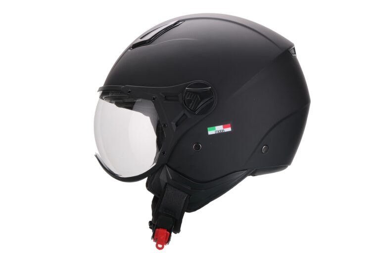 HELM VITO JET MODA MAT ZWART NOTTE