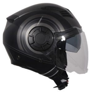 HELM VITO ISOLA MAT ZWART – TITANIUM