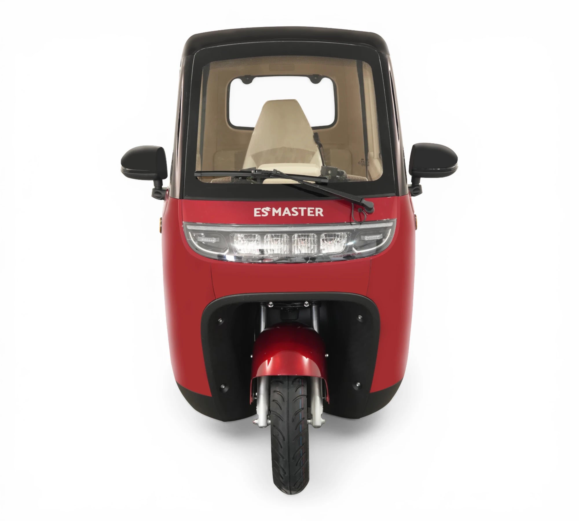 Esmaster Trigo 72v/60ah overdekte brommobiel ( Bordeauxrood )