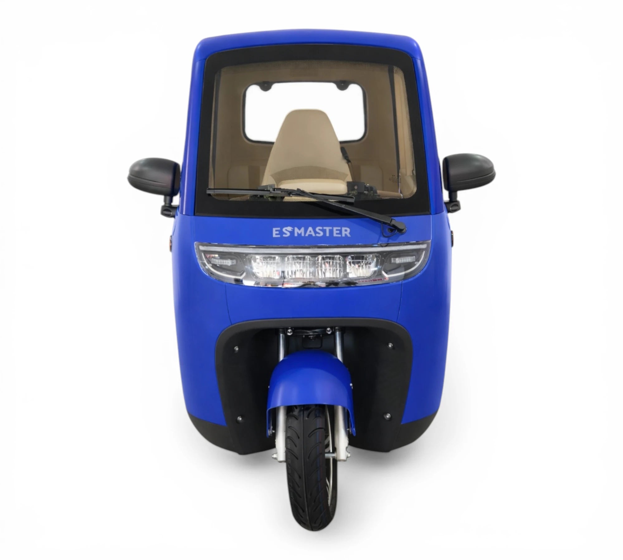 Esmaster Trigo 72v/60ah overdekte brommobiel ( Blauw )