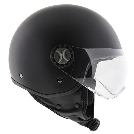 HELM VITO JET LORETO MAT ZWART
