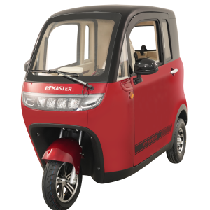 Esmaster Trigo 72v/60ah overdekte brommobiel ( Bordeauxrood )