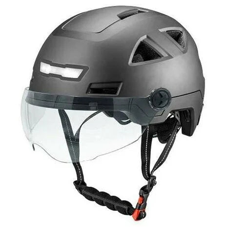 HELM VITO E-LIGHT MET VIZIER MAT ZWART NTA8776