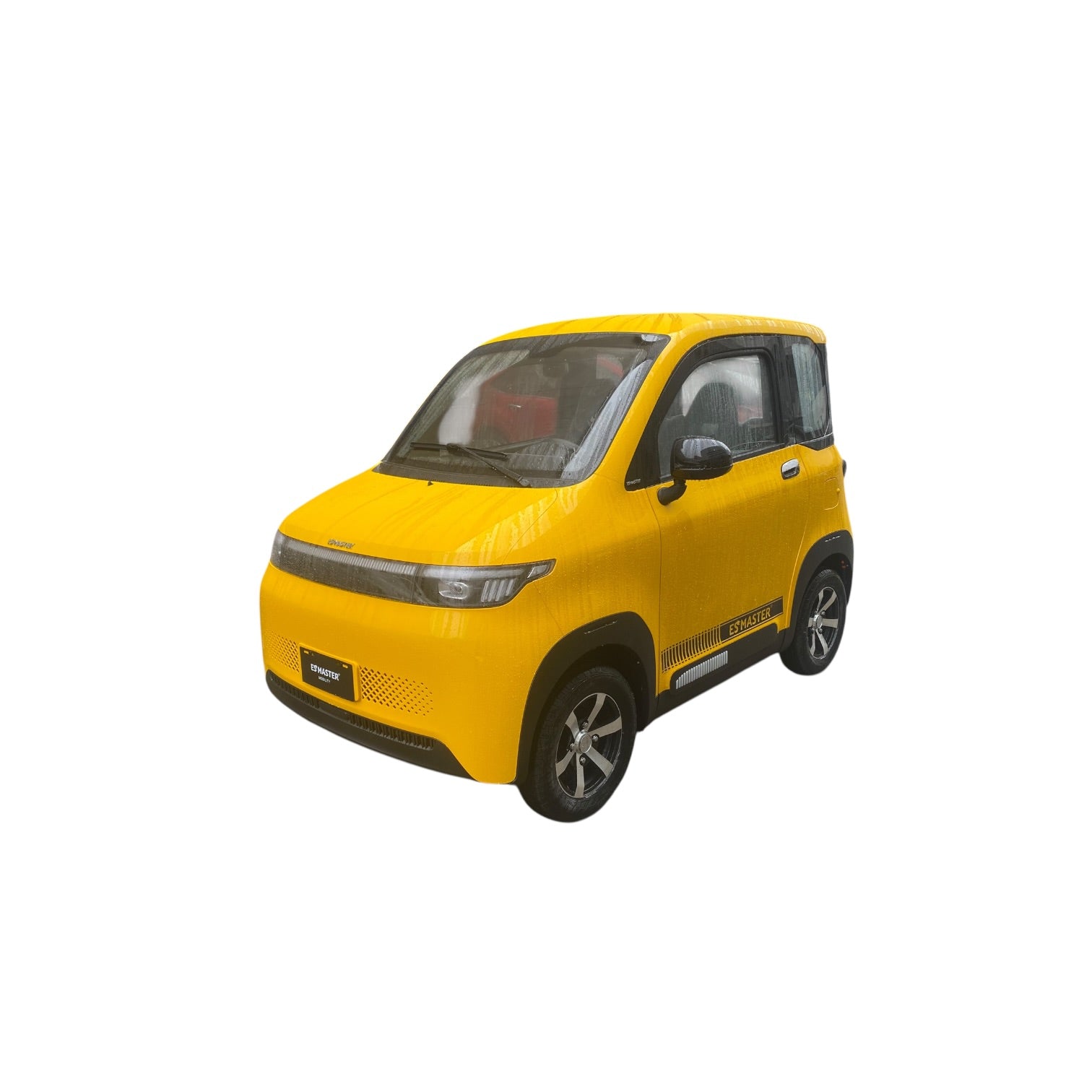 Esmaster Pulse X city car 160ah lithium battery Yellow