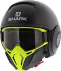Shark Street Drak helm mat zwart geel