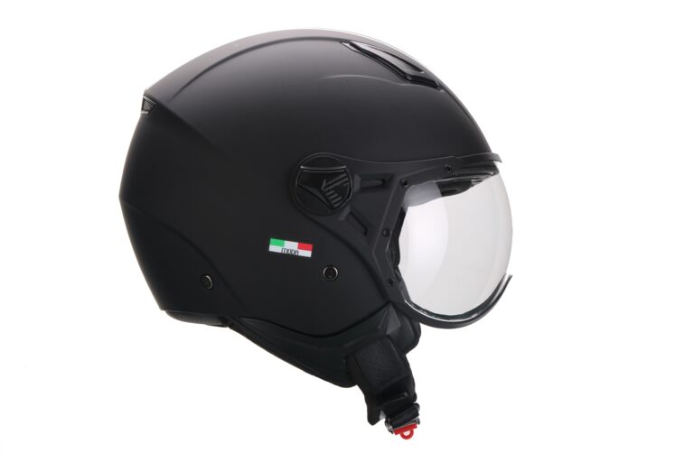 HELM VITO JET MODA MAT ZWART NOTTE