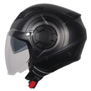 HELM VITO ISOLA MAT ZWART – TITANIUM
