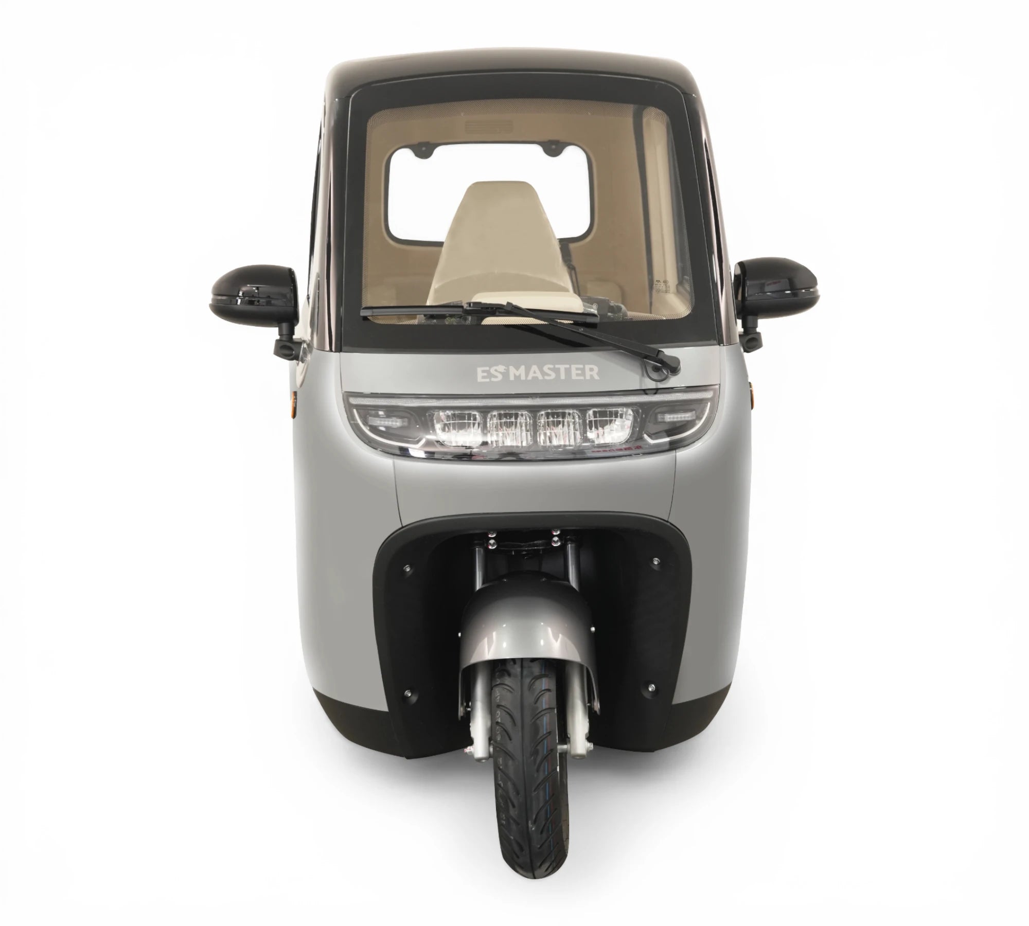 Esmaster Trigo 72v/60ah overdekte brommobiel ( Antraciet grijs )