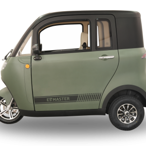 Esmaster Trigo 72v/60ah overdekte brommobiel ( Mat Groen )