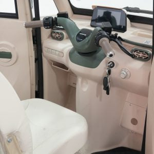 Esmaster Trigo 72v/60ah overdekte brommobiel ( Bordeauxrood )