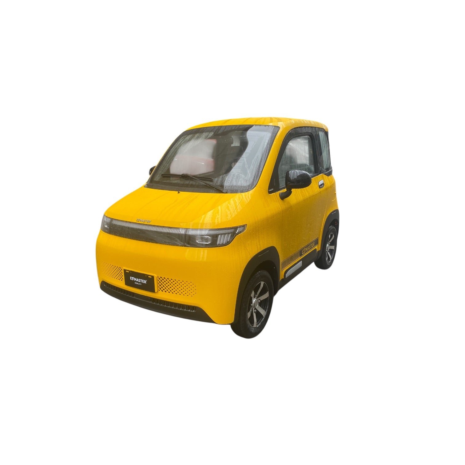 Esmaster Pulse X city car 160ah lithium battery Yellow