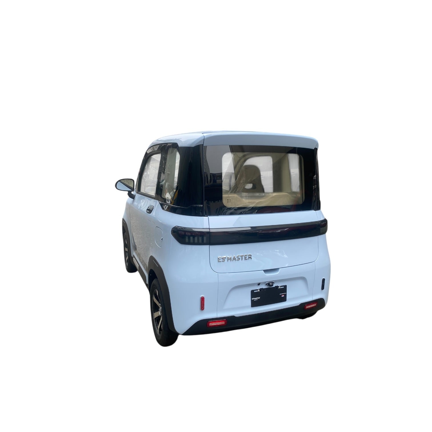 Esmaster Pulse X city car 160ah lithium battery Yellow