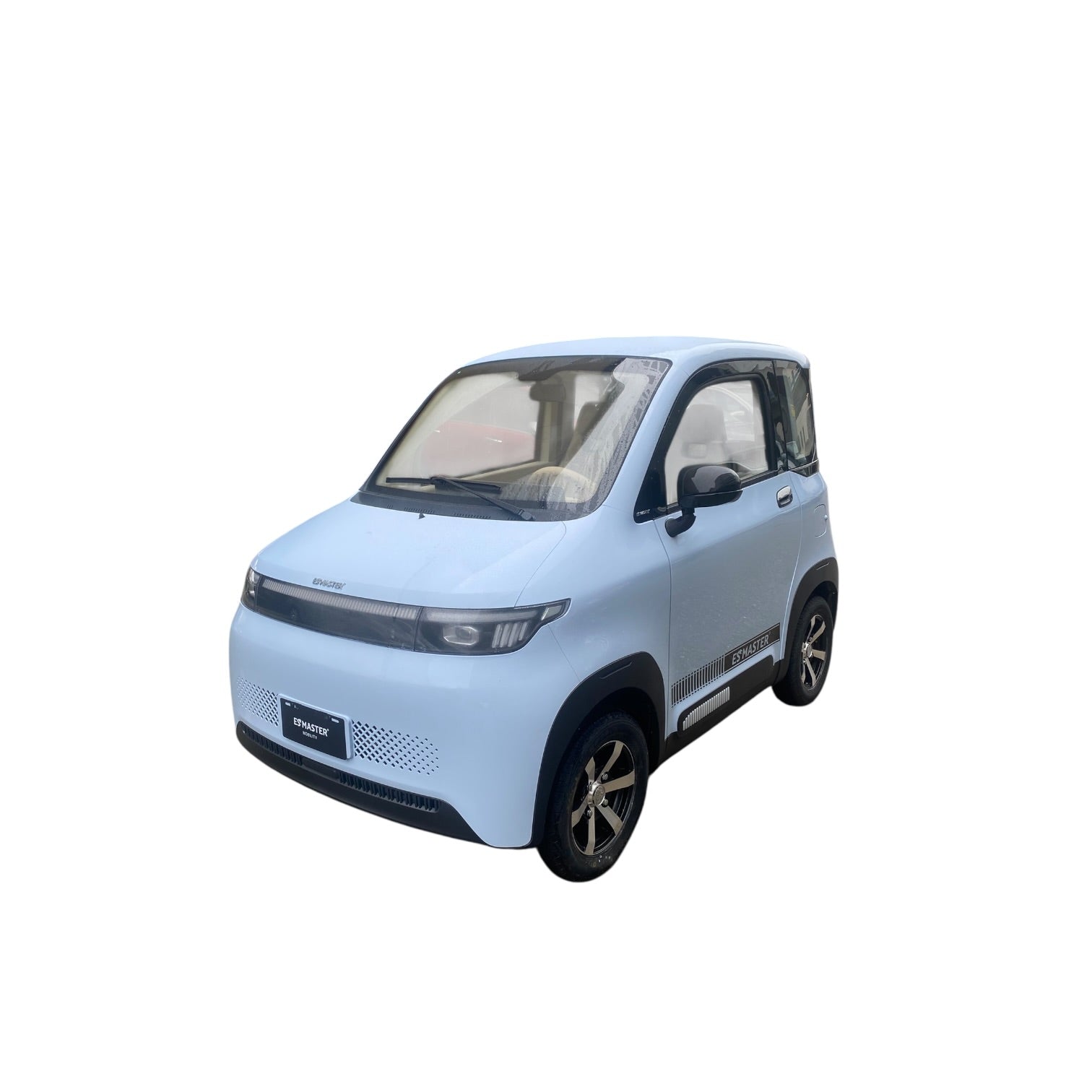 Esmaster Pulse X city car 160ah lithium battery Yellow