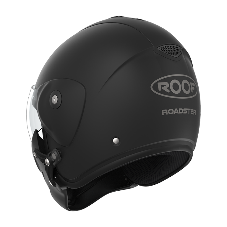 ROOF Roadster Iron Mat Zwart Helm | OP=OP Uitverkoop