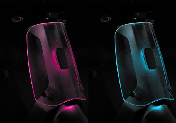 Elektrische Scooter Keren Stardust Mat Zwart